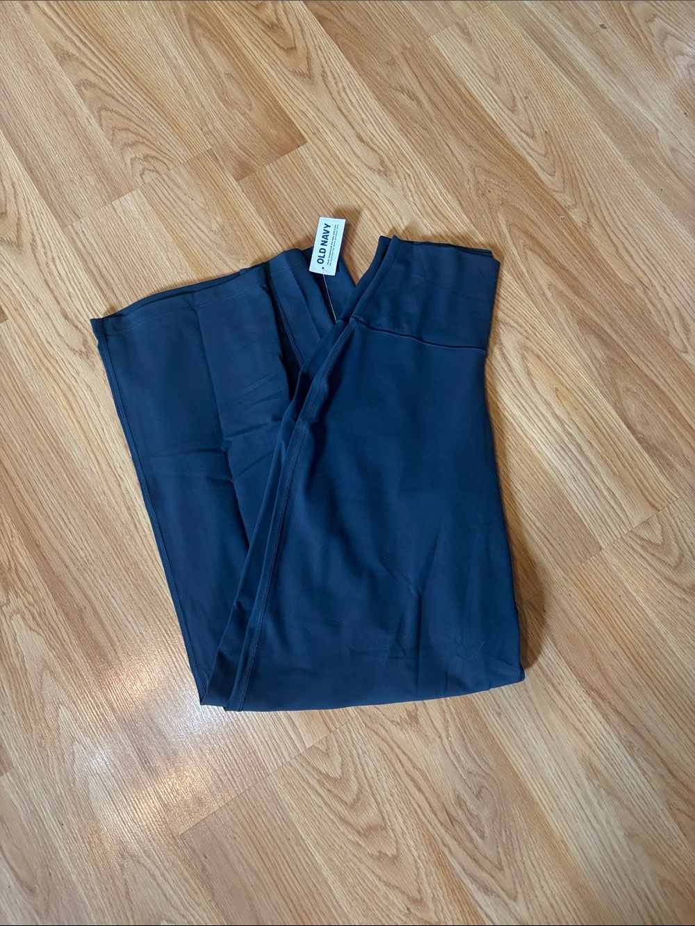 Old Navy Women's Dark Navy Wide-Leg Leggings